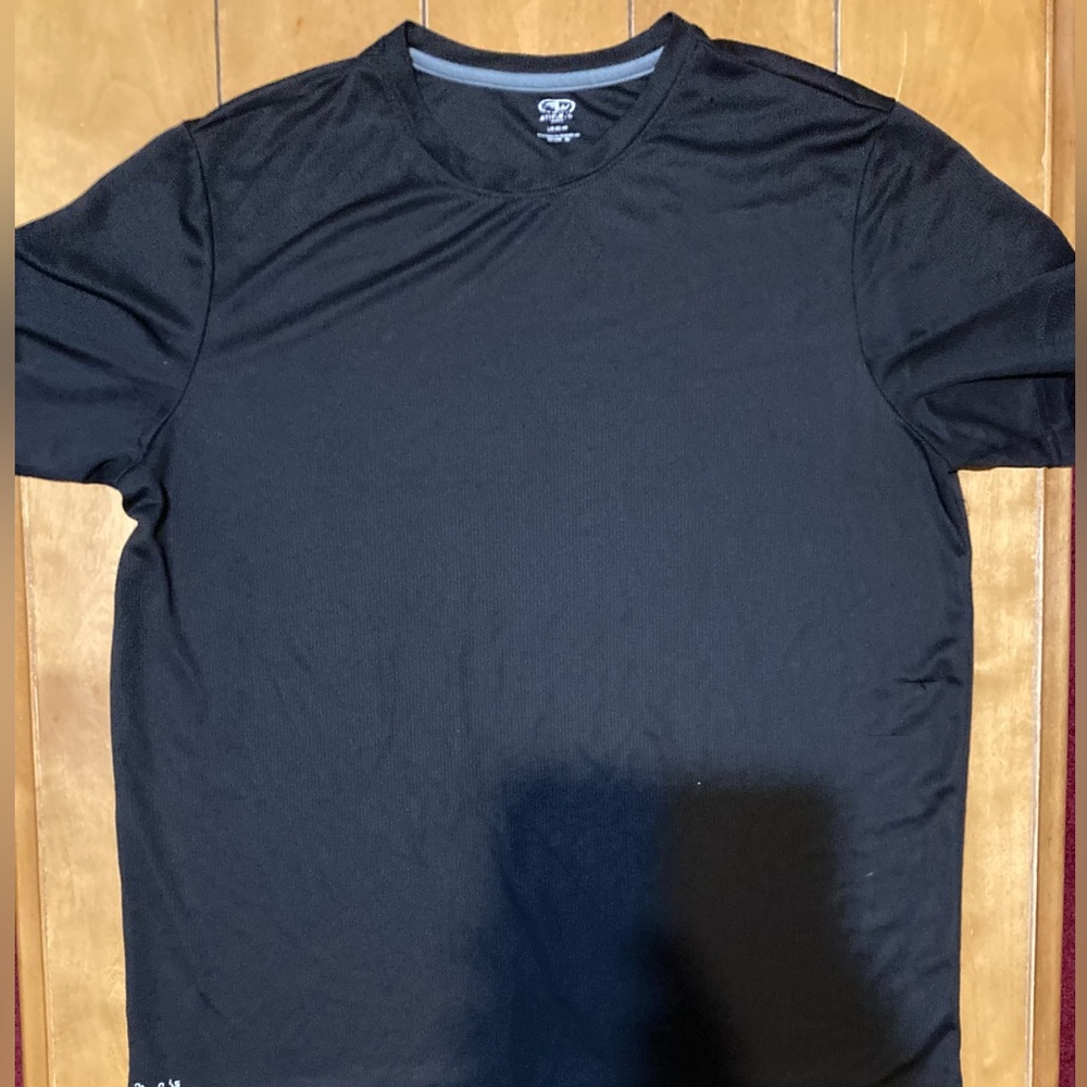 Mens Size Large Black Athletic Works Shirt